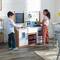 KidKraft Farmhouse Play Kitchen with 18 Piece Accessory Play Set